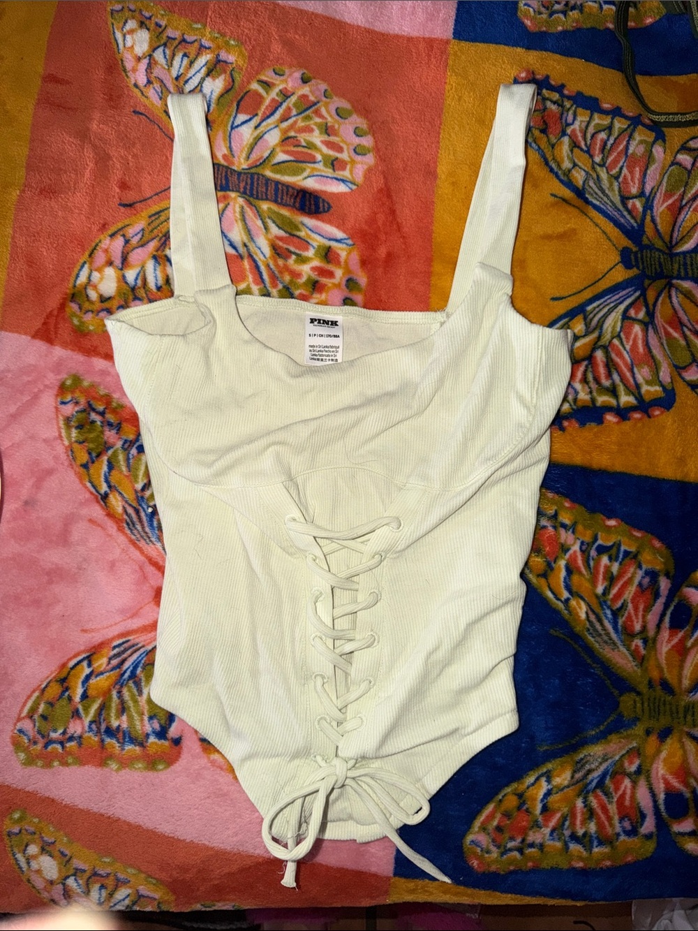 🌿 Victoria’s Secret PINK Tie-Up Bottoms – Size Small 🌿